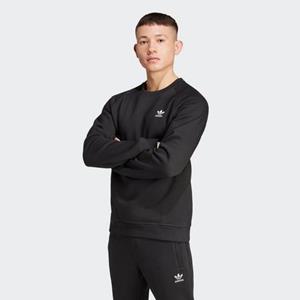 adidas Originals Trefoil Essential Crew Sweater Heren - Zwart- Heren, Zwart