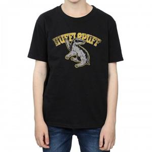 Harry Potter jongens Huffelpuf katoenen T-shirt 12-13 wit