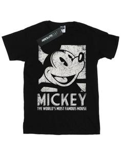 Disney Boys Mickey Mouse meest bekende T-shirt 12-13 zwart