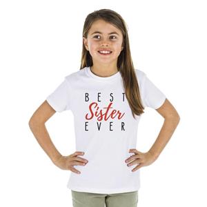 We are family BESTE ZUS OOIT Kinder T-shirt 2 ans marineblauwe kleur