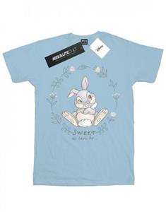 Disney Girls Bambi Thumper Sweet As Can Be katoenen T-shirt 9-11 Years wit