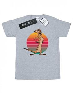 Disney meisjes The Lion King Timon Sunset katoenen T-shirt 9-11 Years wit
