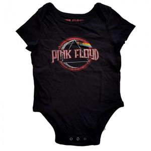 Pink Floyd Baby donkere kant van de maan Vintage babypakje 0-3 Months zwart