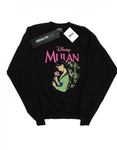 Disney Mulan Roze Magnolia Sweatshirt voor meisjes 9-11 Years zwart