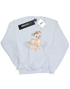 Disney meisjes Bambi aquarel sweatshirt 12-13 wit