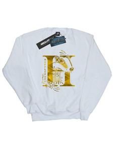 Harry Potter meisjes Huffelpuf Badger Sweatshirt 12-13 wit