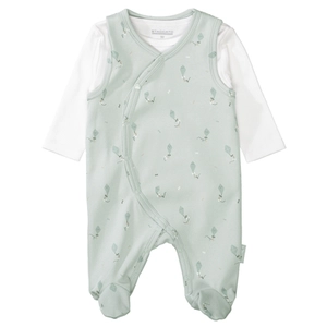 STACCATO green Rompers+shirt ijs gedessineerd