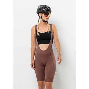 Jack Wolfskin Morobbia BIB Shorts Women Fietsshort met bretels Dames 