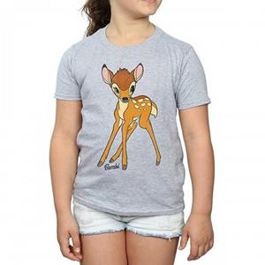 Bambi meisjes klassiek T-shirt 12-13 grijs