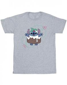 Disney meisjes Lilo & Stitch Pudding Holly katoenen T-shirt 9-11 Years wit