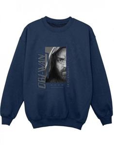 Star Wars jongens Obi-Wan Kenobi Jedi SciFi Collage Sweatshirt 5-6 Years wit