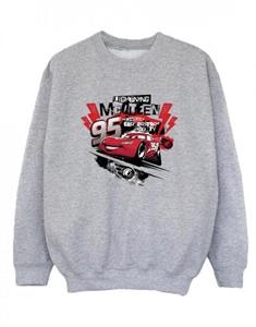 Disney Boys Cars Lightning McQueen Collage-sweatshirt 9-11 Years wit