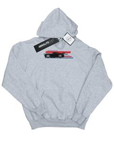 Disney Boys Cars Jackson Storm Strepen Hoodie 12-13 grijs