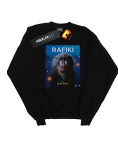 Disney Boys The Lion King Movie Rafiki Poster Sweatshirt 12-13 zwart