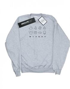 Disney jongens Mickey Mouse gedeconstrueerd sweatshirt 9-11 Years wit