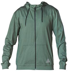 Joma Indoor Gym hoodie met rits, groen sweatshirt voor heren L groen