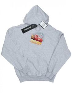 Disney Heren Cars Lightning McQueen hoodie L grijs