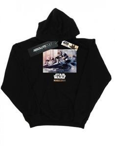 Star Wars heren de Mandalorian Scout Troopers hoodie M wit