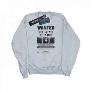 Harry Potter Mens Bellatrix Lestrange Wanted Sweatshirt L grijs