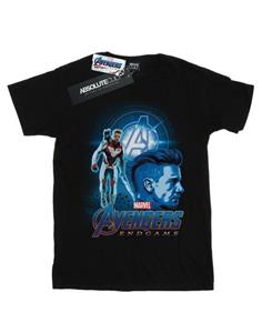 Marvel Boys Avengers Endgame Hawkeye Teampak T-shirt 12-13 zwart