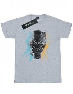 Marvel Black Panther Splash T-shirt voor jongens 12-13 wit