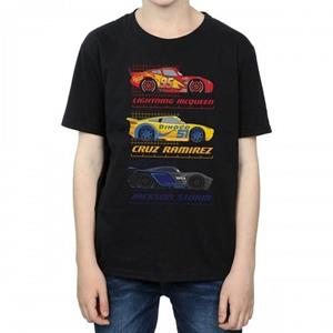 Cars jongens racerprofiel katoenen T-shirt 5-6 Years zwart