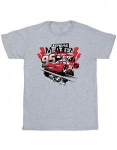 Disney Boys Cars Lightning McQueen collage-T-shirt 9-11 Years wit