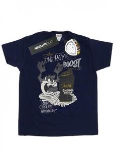 Looney Tunes jongens Taz Energy Boost T-shirt 7-8 Years wit