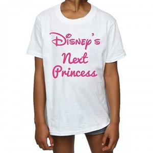 Disney Princess Girls Next Princess katoenen T-shirt 12-13 wit