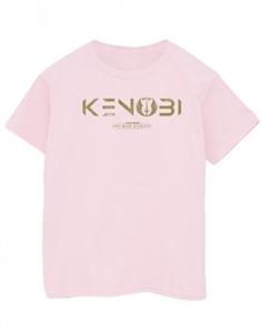 Star Wars jongens Obi-Wan Kenobi logo T-shirt 12-13 wit