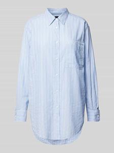 Boss Orange Klassieke blouse C_Bostucci_3 met logoborduursel op de borstzak