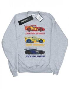 Disney Girls Cars Racer Profiel Sweatshirt 12-13 zwart
