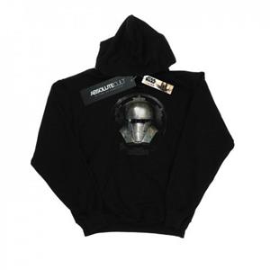 Star Wars Girls The Mandalorian donkere helmhoodie 12-13 zwart