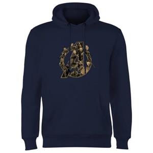 Avengers Infinity War herenlogo-sweatshirt L marineblauwe kleur