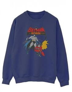 DC Comics Heren Batman en Robin Sweatshirt L wit