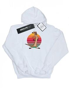 Disney Heren The Lion King Timon Sunset Hoodie L wit