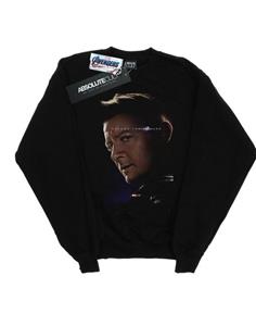 Marvel Boys Avengers Endgame Avenge The Fallen Hawkeye Sweatshirt 12-13 zwart
