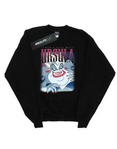 Disney jongens de kleine zeemeermin Ursula montage sweatshirt 12-13 zwart
