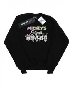 Disney Boys Mickey Mouse Friends Faded Nostalgia Sweatshirt 12-13 wit