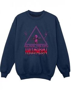 Disney Boys The Nightmare Before Christmas Halloween King Sweatshirt 12-13 zwart