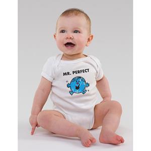 Monsieur Madame Body - MR PERFECT F 3/6 mois wit