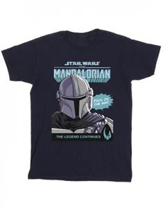 Pertemba FR - Apparel Star Wars de Mandalorian Boys Mando Comic Cover T-shirt 5-6 Years wit