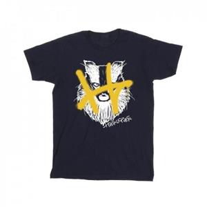 Harry Potter jongens Huffelpuf Pop Spray T-shirt 5-6 Years wit