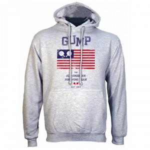 Grindstore Gump Ping Pong-hoodie voor heren L grijs