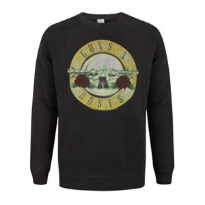 Amplified Versterkt Guns N Roses Drumsweatshirt voor heren L zwart