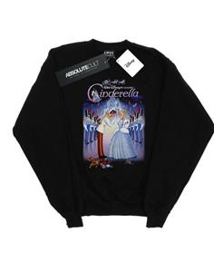 Disney Girls Assepoester Collage Poster Sweatshirt 12-13 zwart