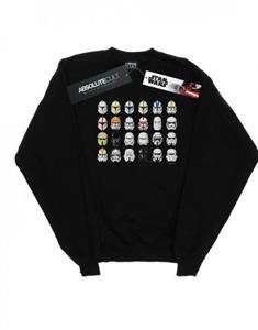 Star Wars jongens Trooper helmen Sweatshirt 12-13 wit