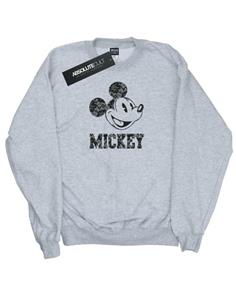 Disney meisjes Mickey Mouse veters Sweatshirt 12-13 grijs