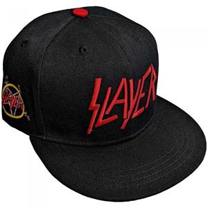 Pertemba FR - Apparel Slayer Unisex volwassen logo snapback baseballpet One Size rood/zwart