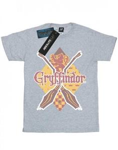 Harry Potter jongens Griffoendor ruit T-shirt 9-11 Years wit